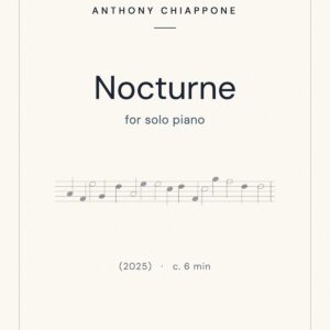 Nocturne — score cover (placeholder)