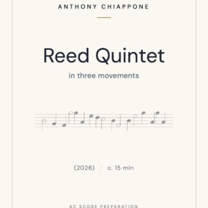 Reed Quintet score cover (placeholder)